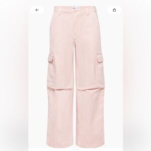 Aritzia TNA corbett pants light pink BRAND NEW WITH TAGS